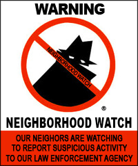 Neighborhood Watch sign